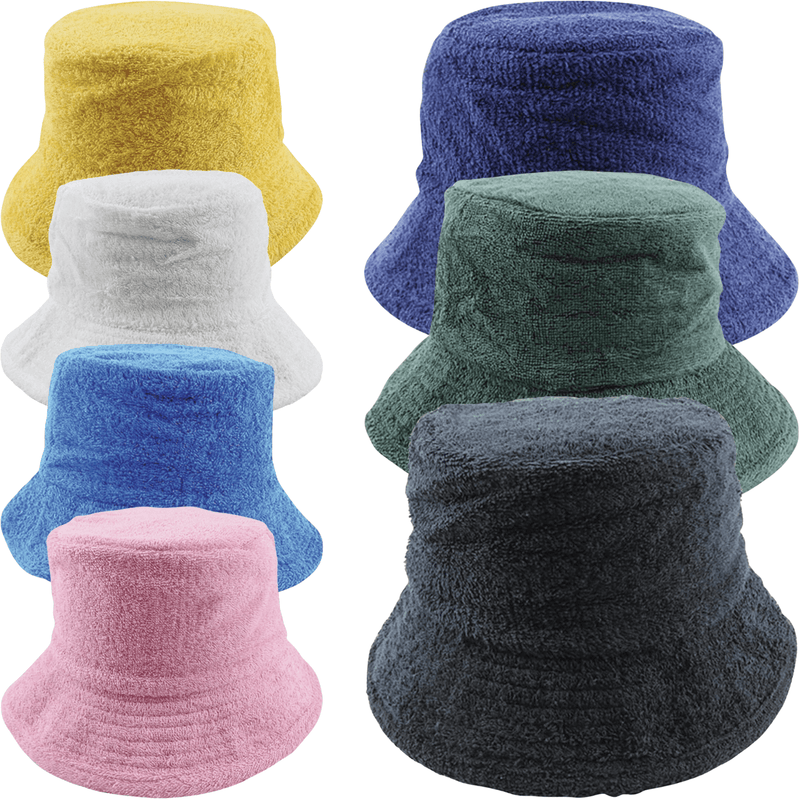 Load image into Gallery viewer, Terry Towelling Bucket Hat Daggy Fishing Camping Retro Aussie Lad Cap