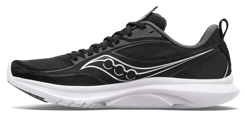 Load image into Gallery viewer, Saucony Mens Kinvara 13 Running Shoes - Black/Silver
