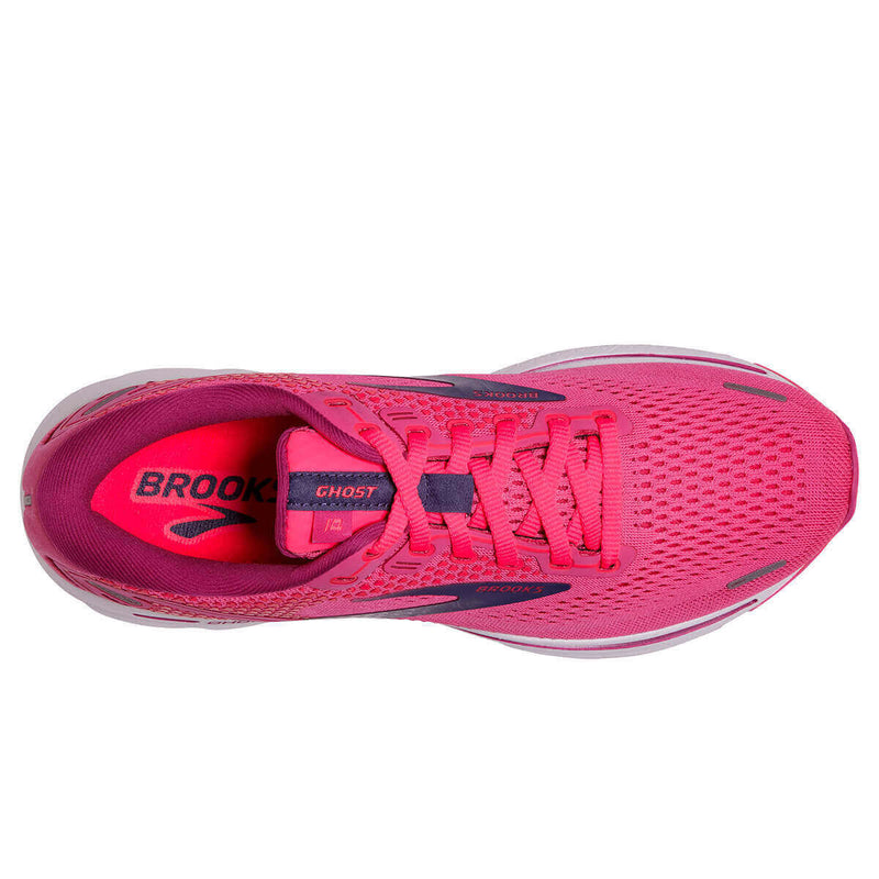 Load image into Gallery viewer, Brooks Womens Ghost 14 -Pink/Fuchsia/Cobalt
