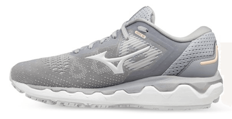 Load image into Gallery viewer, Mizuno Womens Wave Horizon 5 Running Shoes Sneakers - Grey

