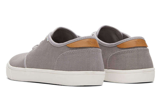 TOMS Mens Canvas Casual Shoes - Grey