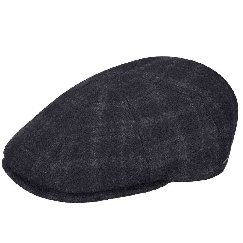 Load image into Gallery viewer, Bailey Mens Cove Dockman Newsboy Cap Good For Autumn/Winter Season - Grey Plaid
