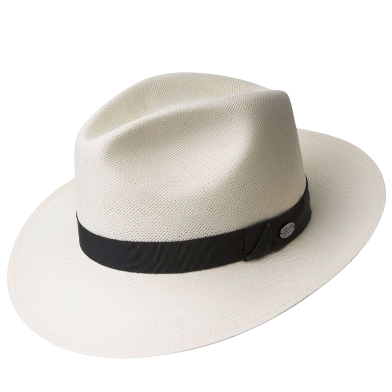 Load image into Gallery viewer, BAILEY Blackburn Lite Shantung Straw Hat MADE IN USA Trilby Fedora 63117