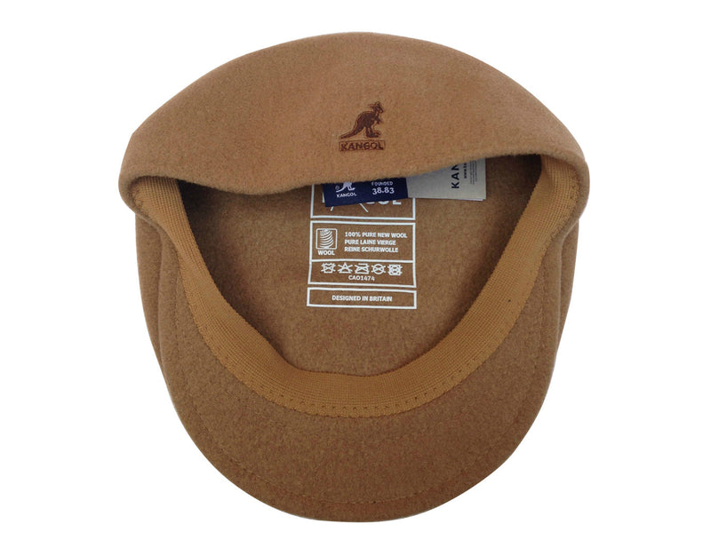Load image into Gallery viewer, KANGOL 504 Wool Ivy Cap Mens Warm Winter Flat Classic Hat - Camel