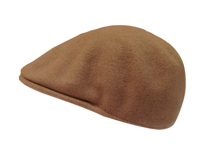 Load image into Gallery viewer, KANGOL 504 Wool Ivy Cap Mens Warm Winter Flat Classic Hat - Camel