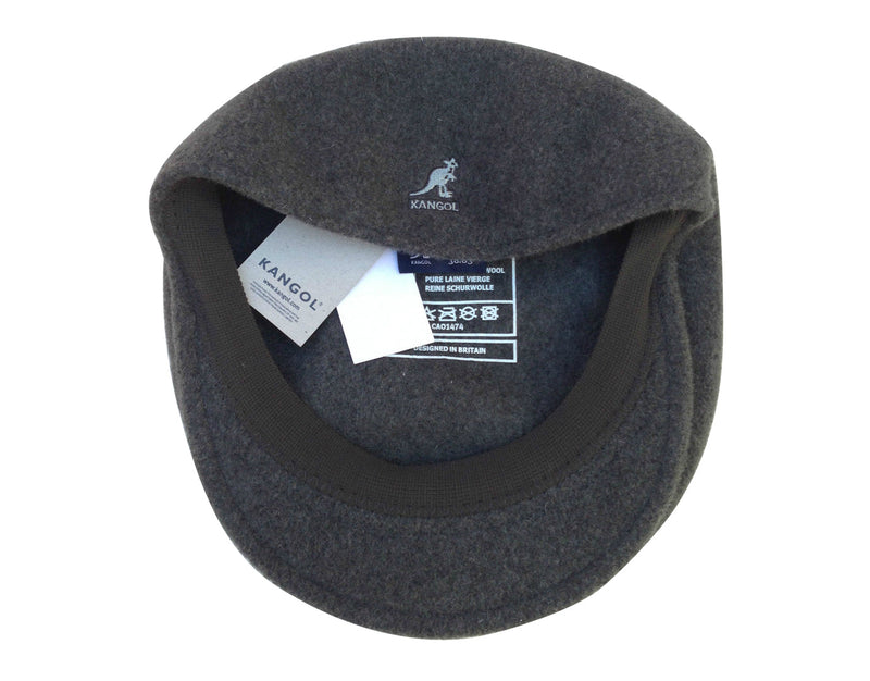 Load image into Gallery viewer, KANGOL 504 Wool Ivy Cap Mens Warm Winter Flat Classic Hat - Dark Flannel