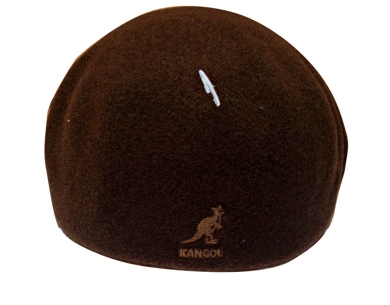 Load image into Gallery viewer, KANGOL 504 Wool Ivy Cap Mens Warm Winter Flat Classic Hat - Tobacco Brown