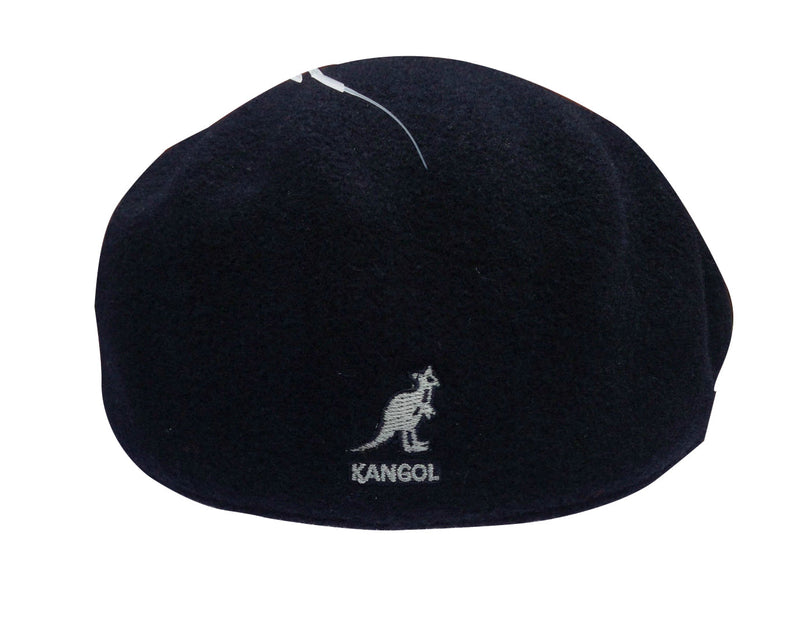 Load image into Gallery viewer, KANGOL 504 Wool Ivy Cap Mens Warm Winter Flat Classic Hat - Dark Blue (Navy)
