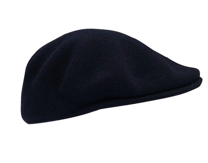 Load image into Gallery viewer, KANGOL 504 Wool Ivy Cap Mens Warm Winter Flat Classic Hat - Dark Blue (Navy)