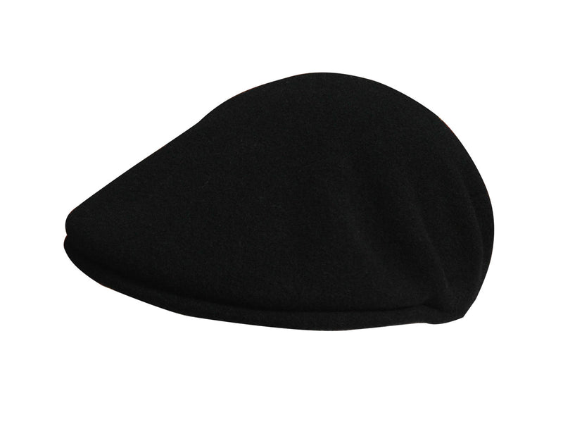 Load image into Gallery viewer, KANGOL 504 Wool Ivy Cap Mens Warm Winter Flat Classic Hat - Black