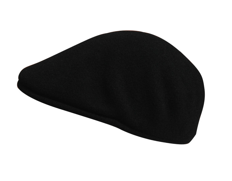 Load image into Gallery viewer, KANGOL 504 Wool Ivy Cap Mens Warm Winter Flat Classic Hat - Black