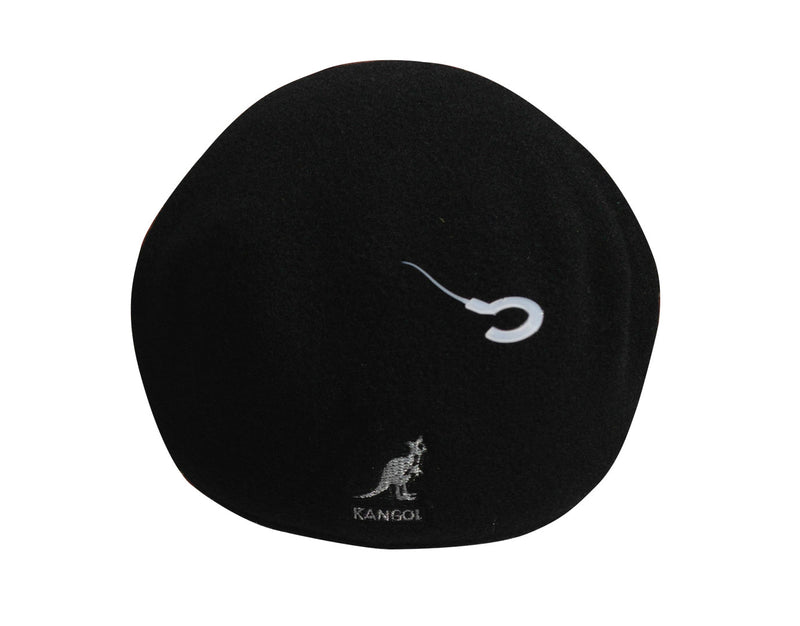 Load image into Gallery viewer, KANGOL 504 Wool Ivy Cap Mens Warm Winter Flat Classic Hat - Black