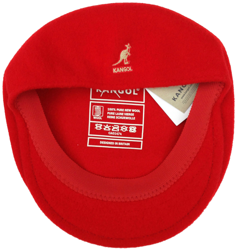 Load image into Gallery viewer, KANGOL 504 Wool Ivy Cap Mens Warm Winter Flat Classic Hat - Red