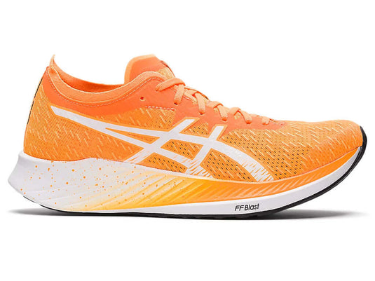 Asics Womens Magic Speed Running Shoes - Orange/Pop White