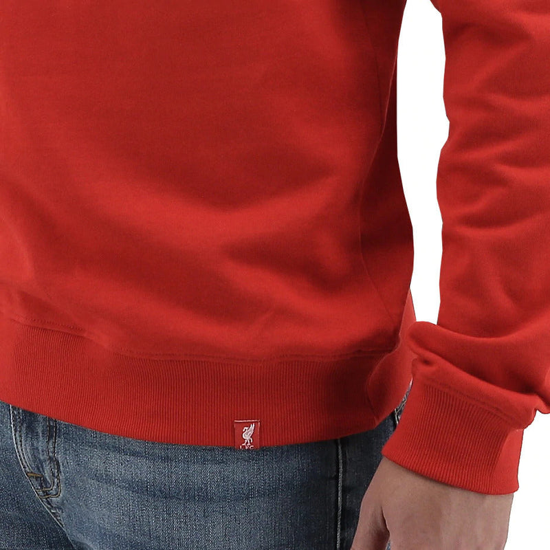 Load image into Gallery viewer, Liverpool FC Mens Crew Jumper Sweatshirt Winter Warm Soccer Football LFC - Red
