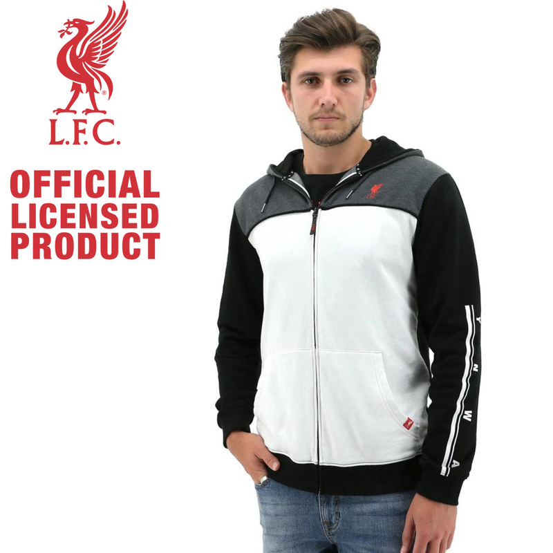 Load image into Gallery viewer, Liverpool FC Mens Zip Hoodie Jumper Winter Warm Soccer Football YNWA Hoody