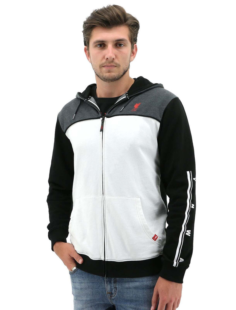 Load image into Gallery viewer, Liverpool FC Mens Zip Hoodie Jumper Winter Warm Soccer Football YNWA Hoody