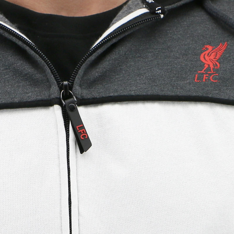 Load image into Gallery viewer, Liverpool FC Mens Zip Hoodie Jumper Winter Warm Soccer Football YNWA Hoody