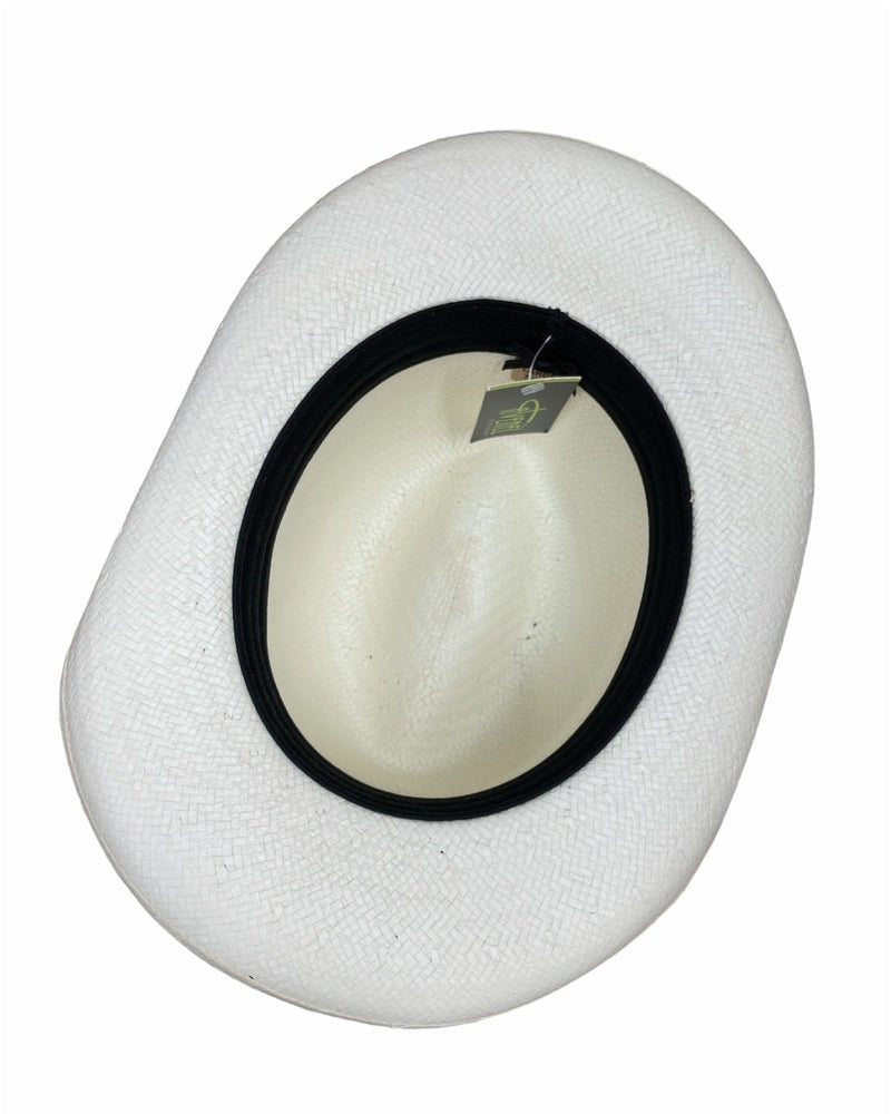 Load image into Gallery viewer, Hand Woven Cooler Outback Hat Summer Breathable Waterproof W/ Feather-Natural