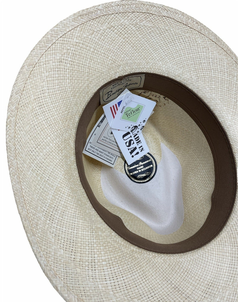 Load image into Gallery viewer, Hand Woven Cooler Outback Hat Summer Breathable Uncrushable Waterproof-Tan