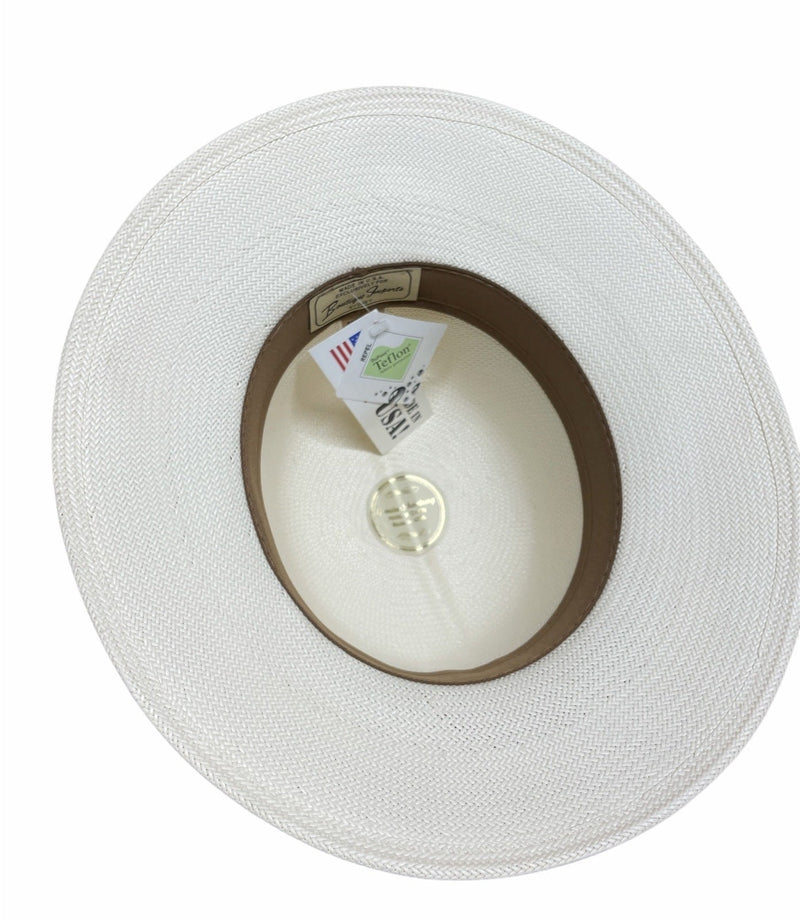 Load image into Gallery viewer, Hand Woven Cooler Outback Hat Summer Panama Waterproof Fedora - Natural