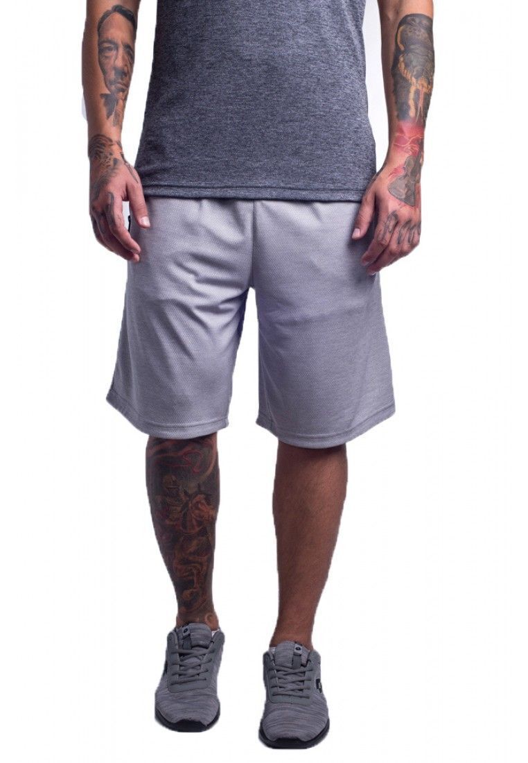 Load image into Gallery viewer, Lotto Mens Bryan V Bermuda PL Sports Training Shorts - Grey