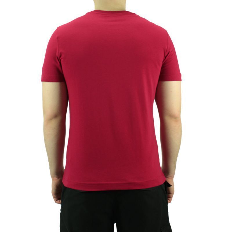 Load image into Gallery viewer, Lotto Mens L73 BS Tee Shirt Sports Soccer Tennis Training - Red/Navy
