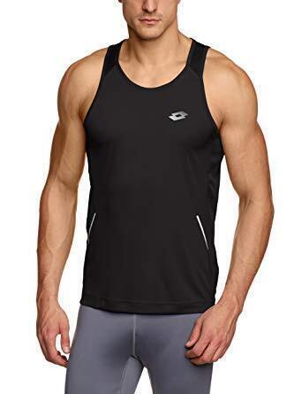 Load image into Gallery viewer, Lotto Mens Xride II BS Tank Top Tennis Sports Gym - Shark Grey