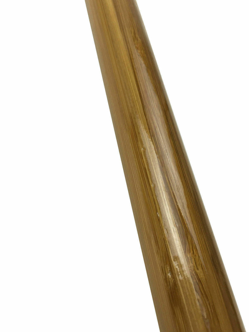 Load image into Gallery viewer, 92cm WOODEN WALKING STICK Wood Cane Pole Carved Varnished Deluxe Quality Sturdy - Brown