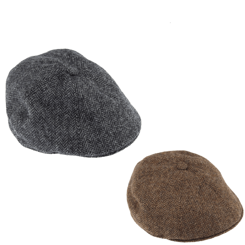 Load image into Gallery viewer, DENTS Mens Drivers Cap Abraham Moon Yorkshire Tweed Peeky Blinders