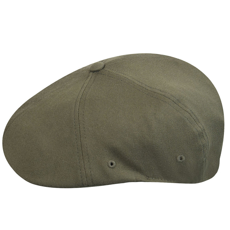 Load image into Gallery viewer, KANGOL Wool Flexfit 504 Ivy Cap K0873CO sboy Driving Hat with Eyelets Flat - Loden Green - S/M