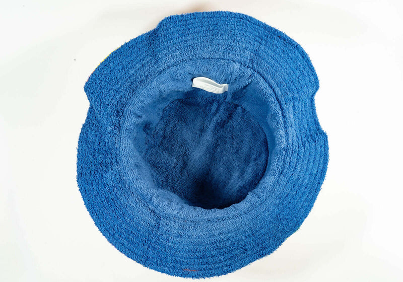 Load image into Gallery viewer, Rainbow Terry Towelling Bucket Hat Gay Lesbian Mardi Gras Party Cap LGBT - Reversible