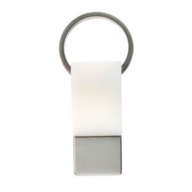 Load image into Gallery viewer, 100x Coda Key Tag Keyring Key Ring School Bag Badge - White