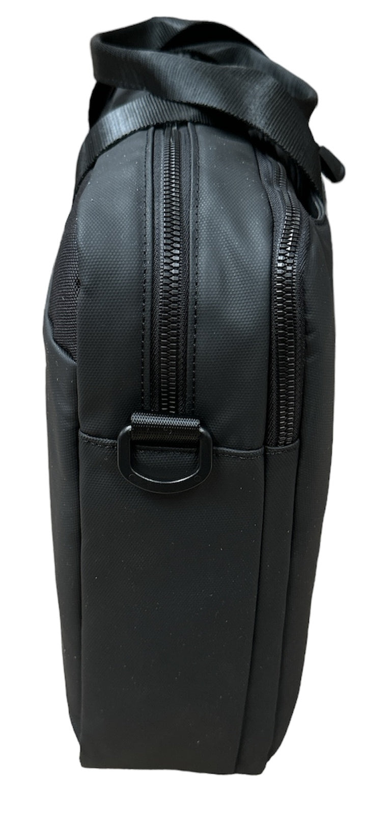 Load image into Gallery viewer, 15" Futura Laptop Computer Bag Travel Work Messenger Bag w/USB Port - Black