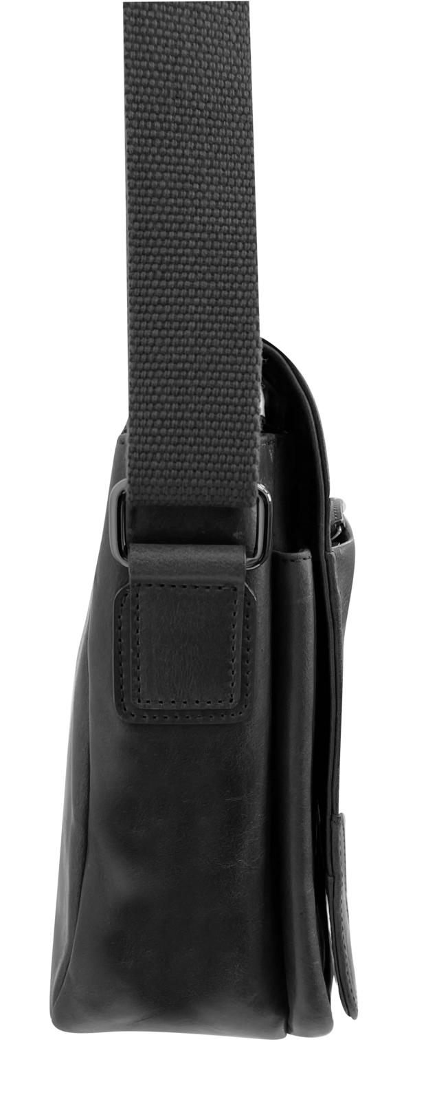 Load image into Gallery viewer, Futura Mens Laptop Messenger Sling Bag School Work Shoulder Strap - Black