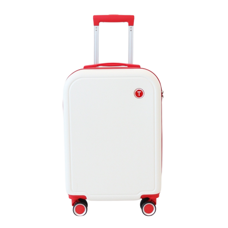 Load image into Gallery viewer, TPartner Hardshell Checked Luggage Bag Travel Trolley TSA 29" - White