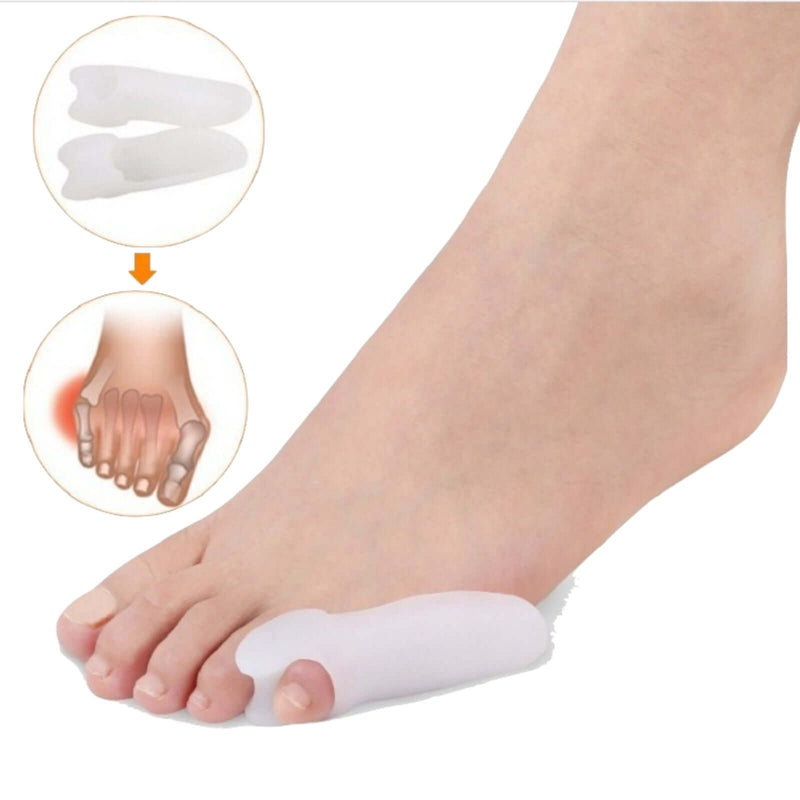 Load image into Gallery viewer, Bunionette Sleeve w Toe Spacer Corn Sleeve Cushion Relieves & Corrects Bunionettes