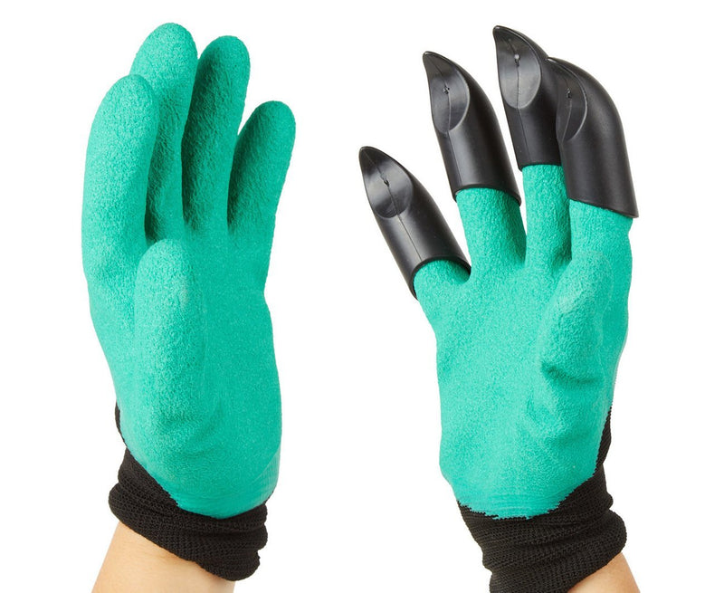 Load image into Gallery viewer, Garden Guru Waterproof and Puncture Resistant Gloves w Claws Digging