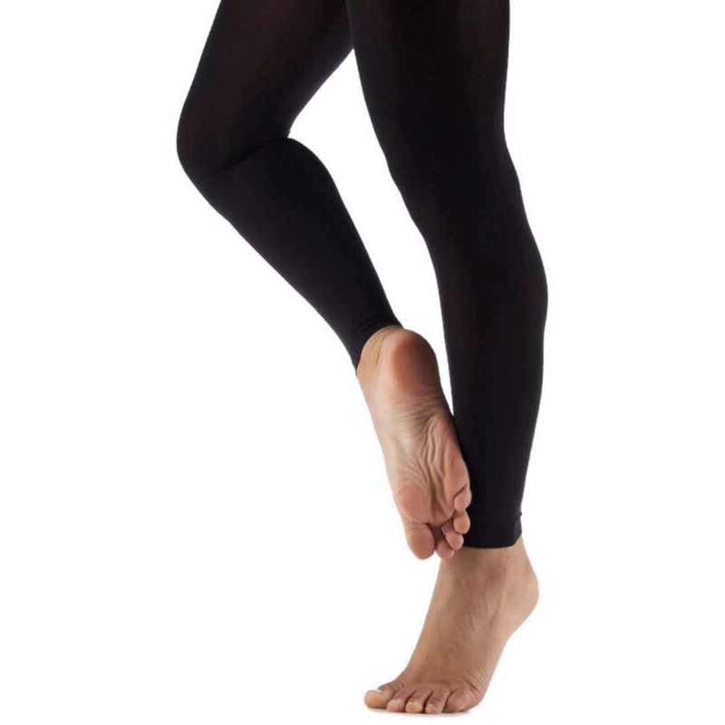 Load image into Gallery viewer, Womens Ladies Footless Tights Stockings Pantyhose Leg Hosiery Thermal - Black