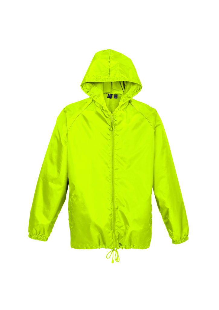 Load image into Gallery viewer, 3pc Set Adult Spray Jacket Outdoor Rain Hi Vis Poncho Waterproof - Fluoro Lime