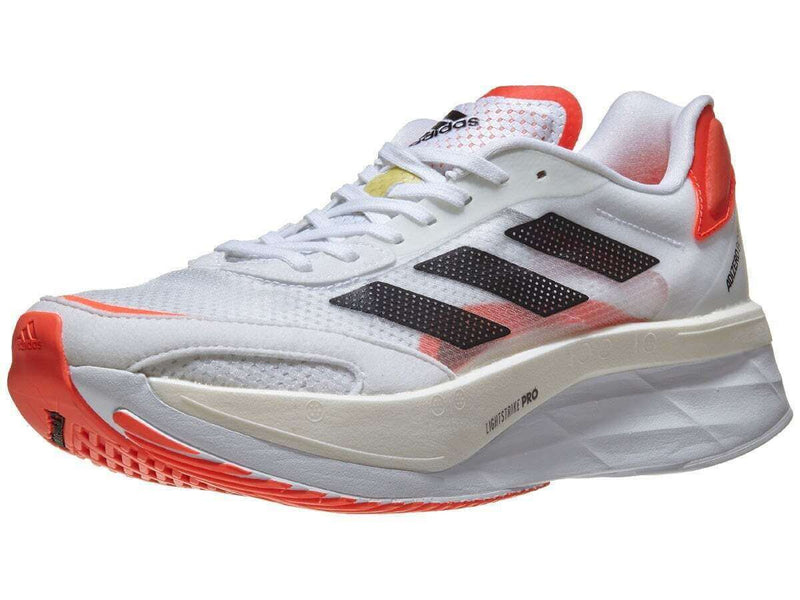 Load image into Gallery viewer, Adidas Mens Adizero Boston 10 Shoes - White/Black/Red
