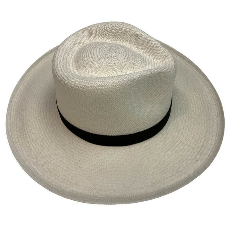 Load image into Gallery viewer, STRAW PANAMA CUENCA PLANTER HAT Sun Beach Golf Cap GRADE 8 Hand Made in USA