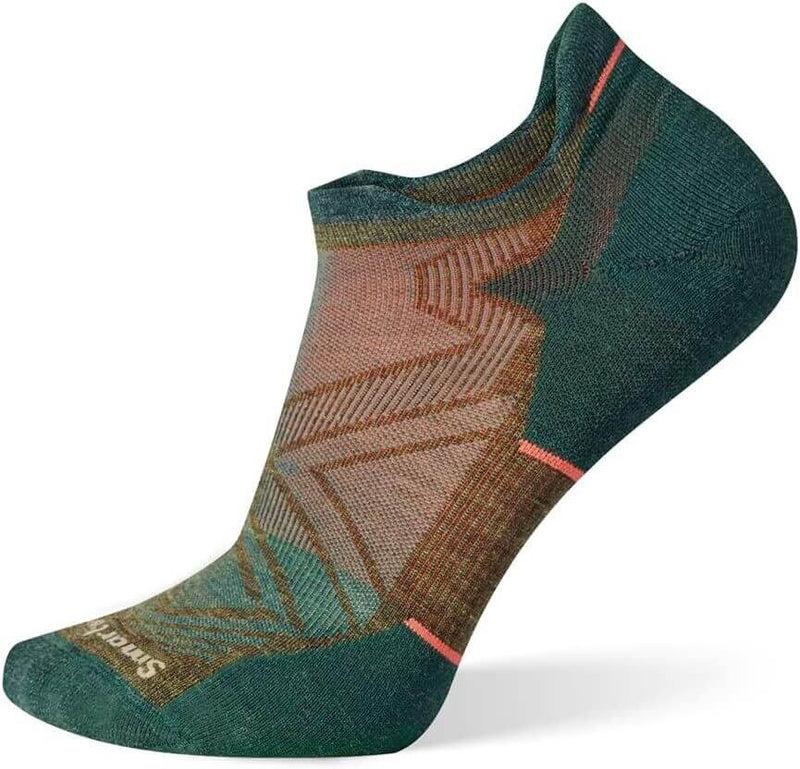Load image into Gallery viewer, Smartwool Run Merino Wool Low Ankle Socks - Military Olive - L
