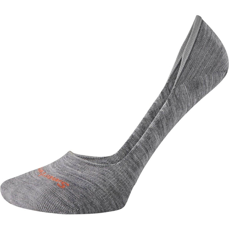 Load image into Gallery viewer, SMA ED Secret Sleuth No Show Foot Socks - W LIGHT GRAY - S