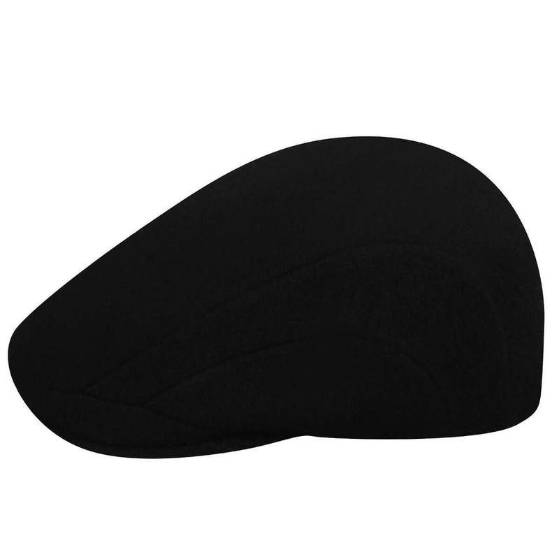 Load image into Gallery viewer, KANGOL 507 Wool Ivy Hat Cap Mens Warm Classic Winter Flat Driving - Black
