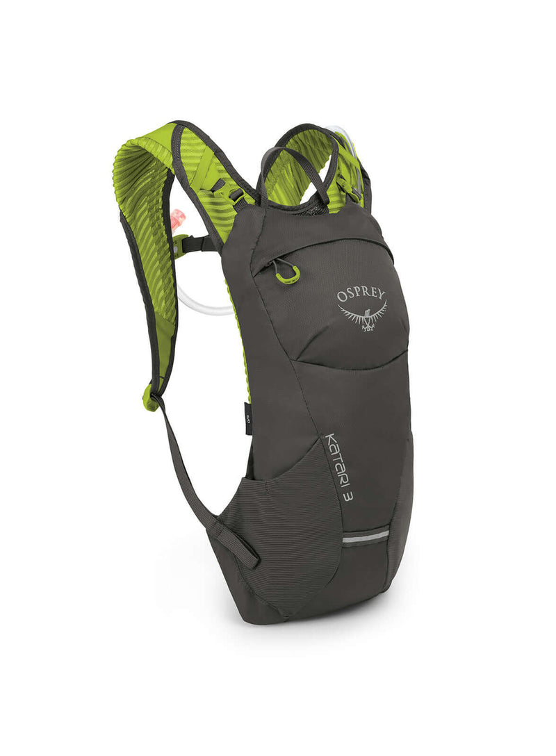 Load image into Gallery viewer, Osprey Mens Katari 3 Bike Hydration Backpack - Lime Stone

