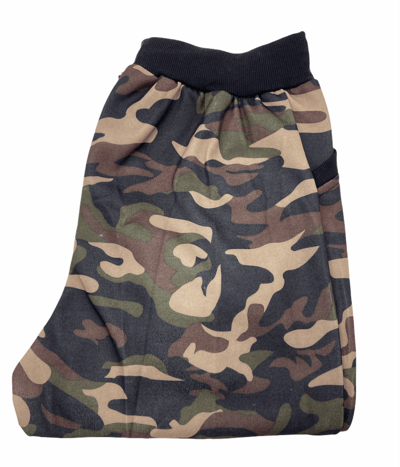Load image into Gallery viewer, Mens Camouflage Track Pants Fleece Lined Jogger Camo Sweatpants Trackies - Green