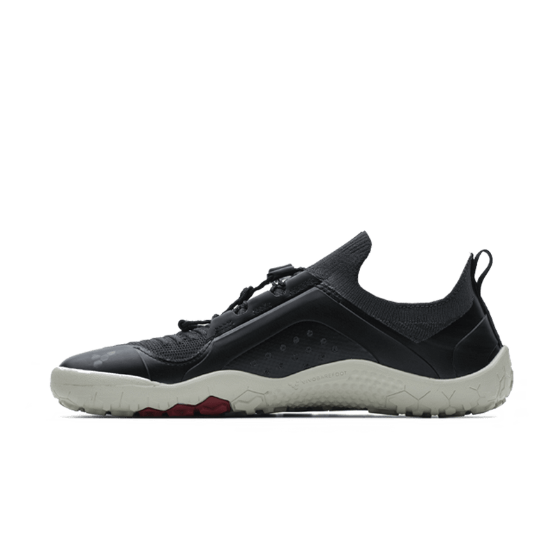 Load image into Gallery viewer, Shop Eco-friendlly Vivobarefoot Primus Trail Knit FG Womens Obsidian/Pelican - Pre Order