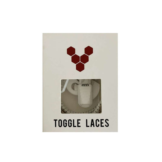 Vivobarefoot Toggle Laces Kids Striped White | Adventureco