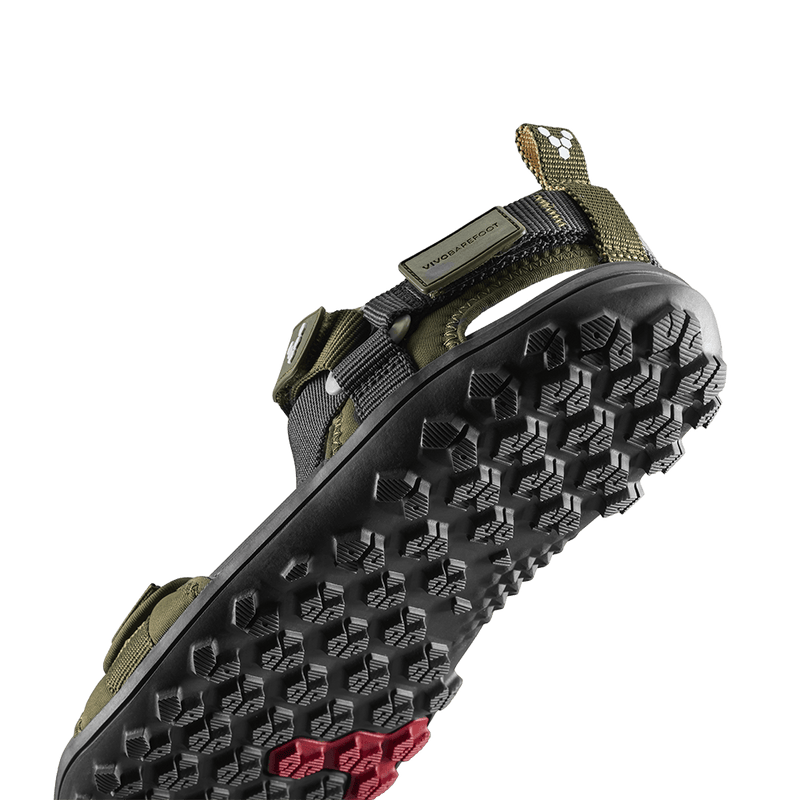 Load image into Gallery viewer, Vivobarefoot Tracker Ora Sandal Women's Barefoot Adventure Sandal – Dark Olive